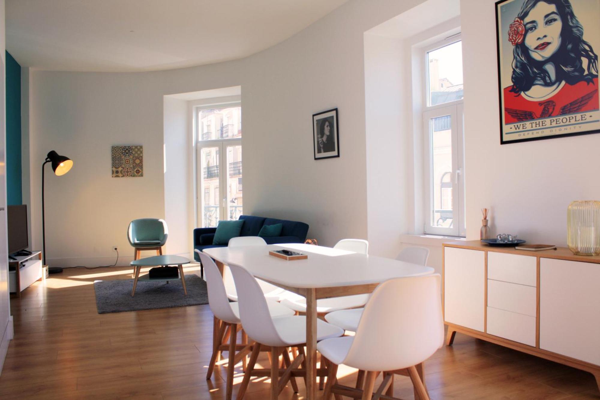 Sunny 3Bdr Apartment In Graca By Lovelystay Lisboa Exterior foto